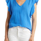 caslon-v-neck-ruffle-sleeve-top-blue-palace