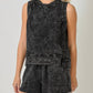 Mystree - Bowie Sleeveless Terry Top
