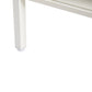 Modern Rattan Coffee Table with Sliding Door