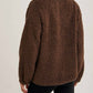 Bluivy - Women's Button Down Fleece Sherpa Jacket