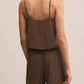 Z Supply - Sabel Cropped Linen Tank