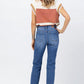 Judy Blue - Howdy High Waist Boyfriend Jean With Seam Stitch