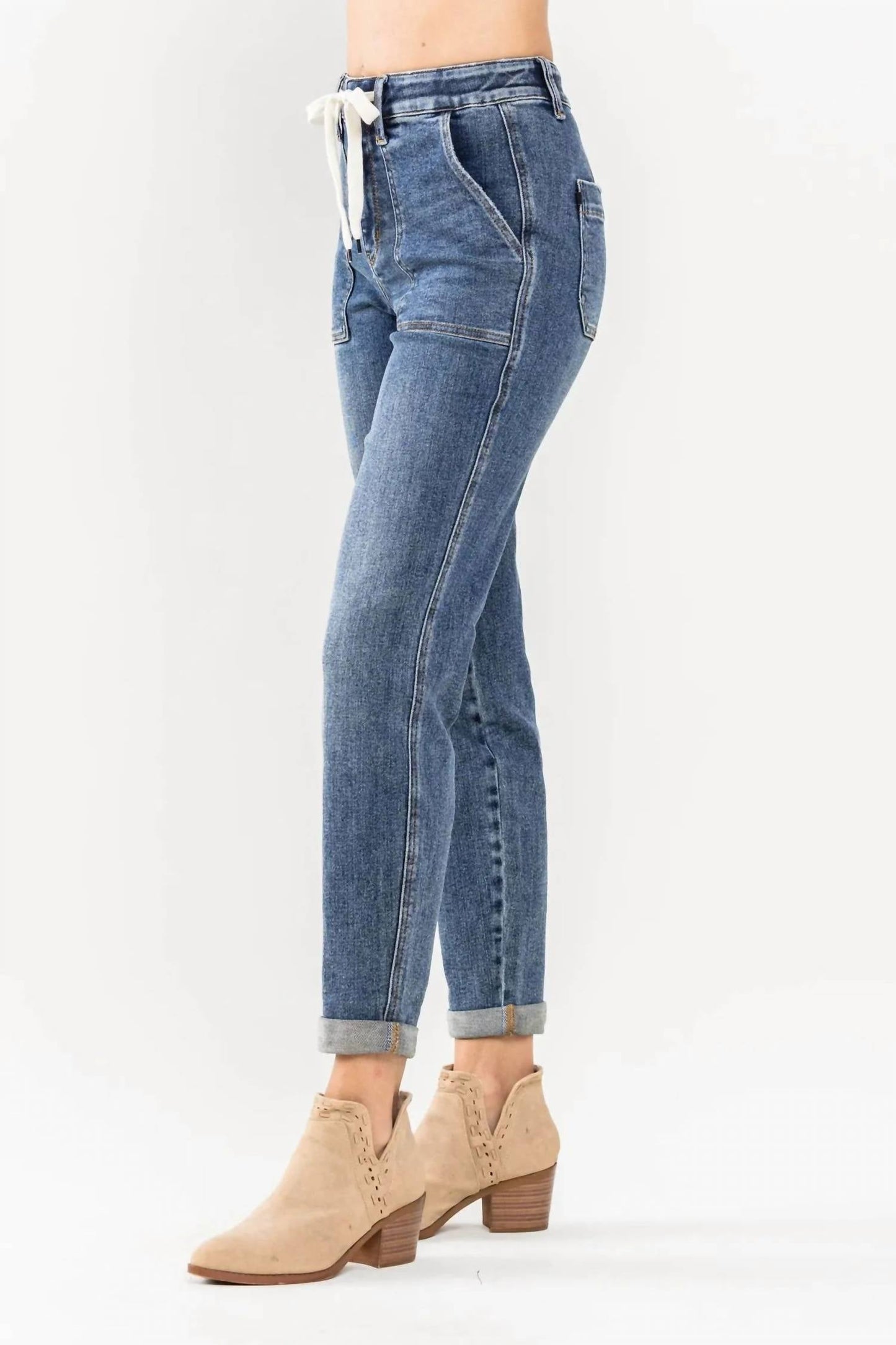 Judy Blue - Pull On Denim Jogger Pants
