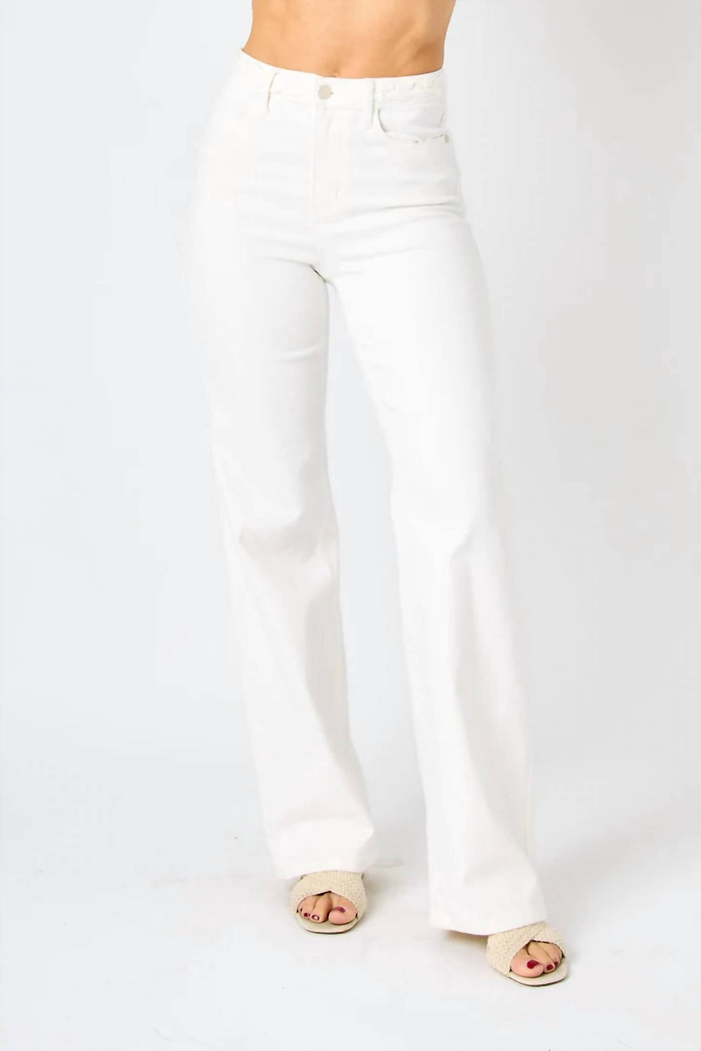 Judy Blue - High Waist Braided Detail Jean