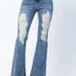 Judy Blue - Retro Destroyed Flare Jeans