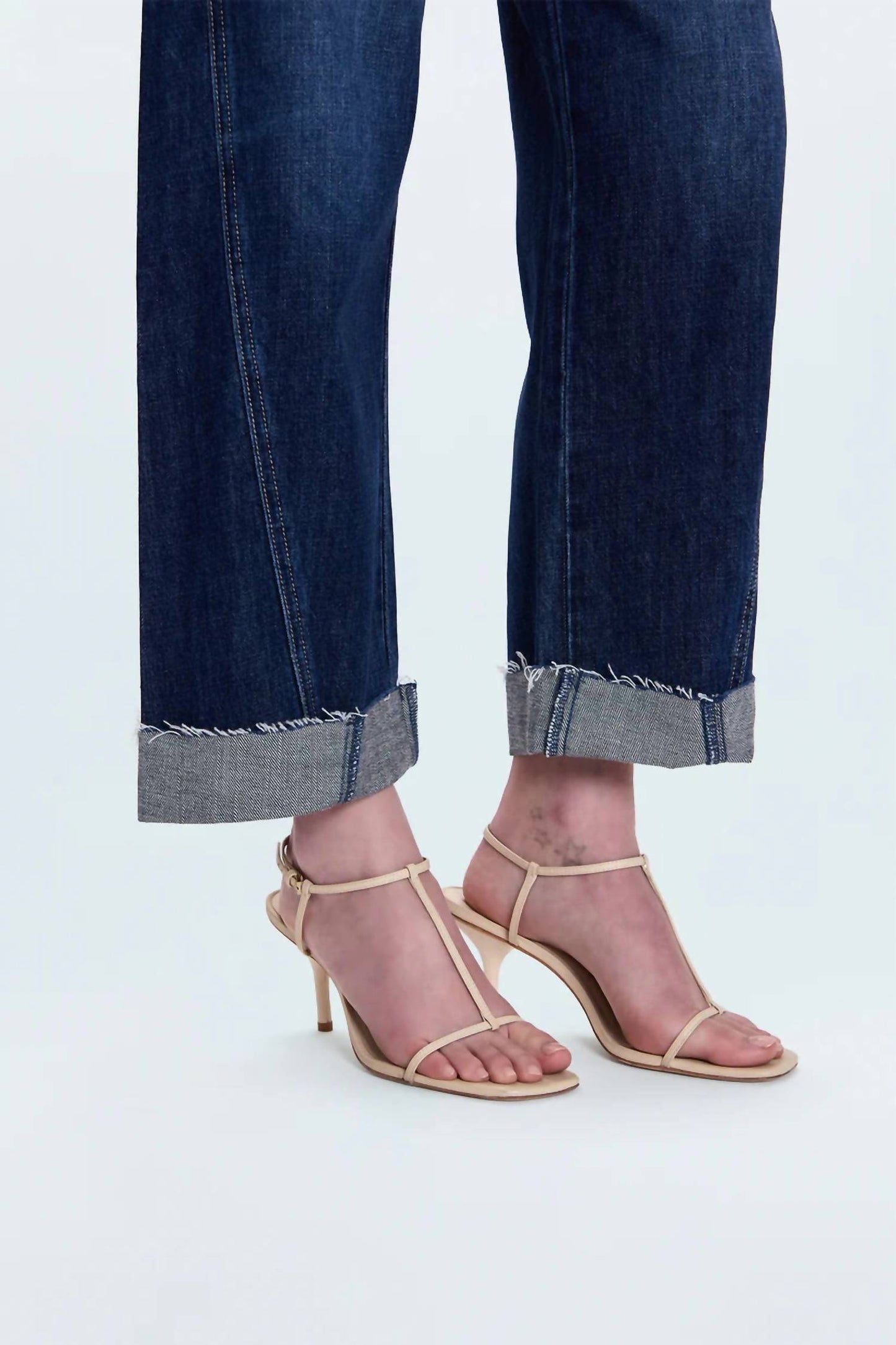 Pistola - Women's Kacey Mid Rise Cuffed Boyfriend Jeans