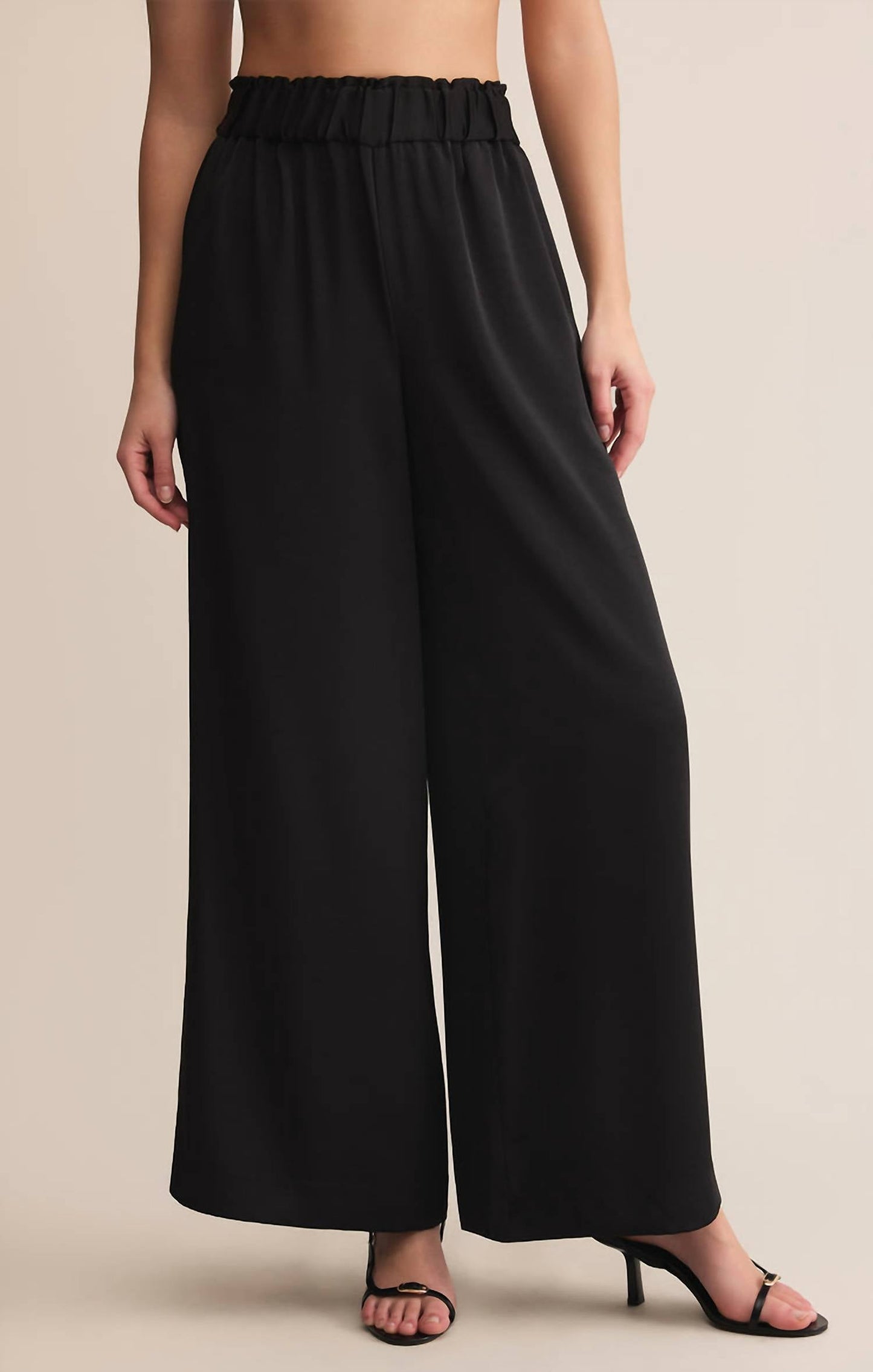 Z Supply - Isolde Wide Leg Satin Pant