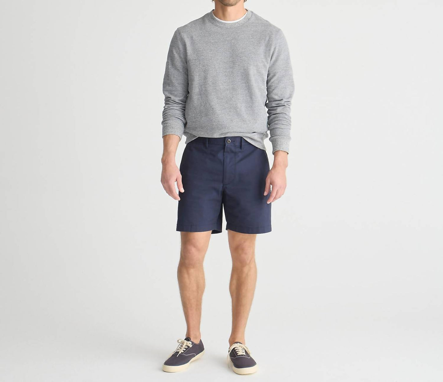J.Crew - 7" स्ट्रेच चिनो शॉर्ट