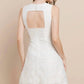 Pretty Follies - Textured Floral Back Detail Dress