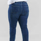 Nydj - Plus - Marilyn High Rise Straight Leg With Frayed Hem