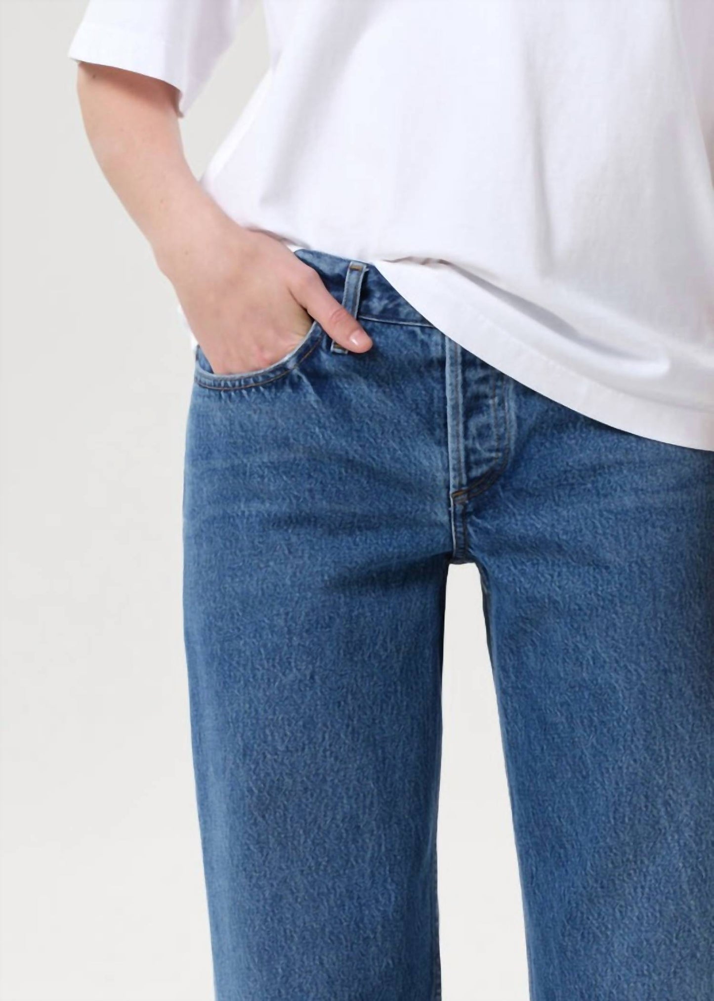 Agolde - Low Rise Loose Jeans