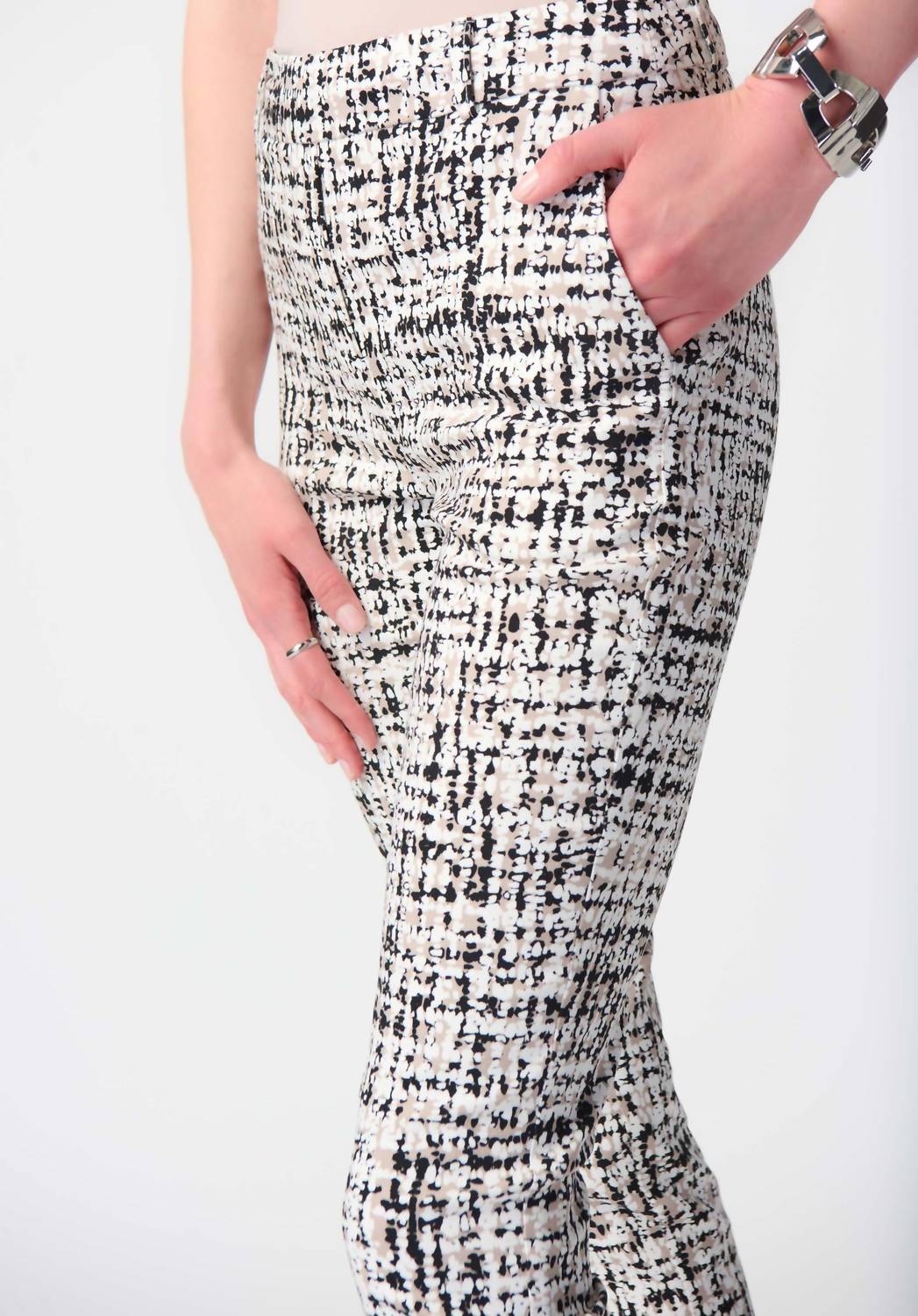 Joseph Ribkoff - Abstract Print Millennium Pull-On Pants
