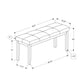 Bench, Rectangular, Hallway, Upholstered, Transitional - Cream