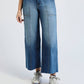 1822 Denim - High Rise Wide Leg Braided Waistband Denim Jeans