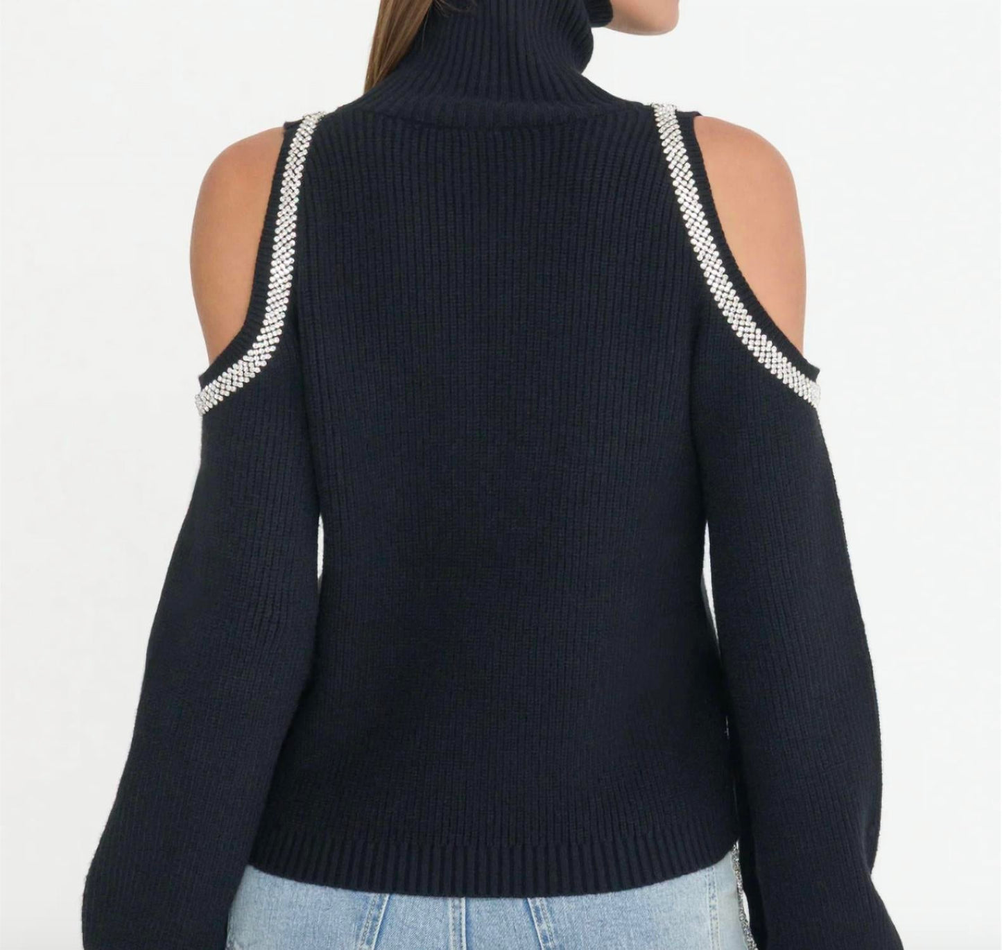 Generation Love - Carmel Cold Shoulder Sweater