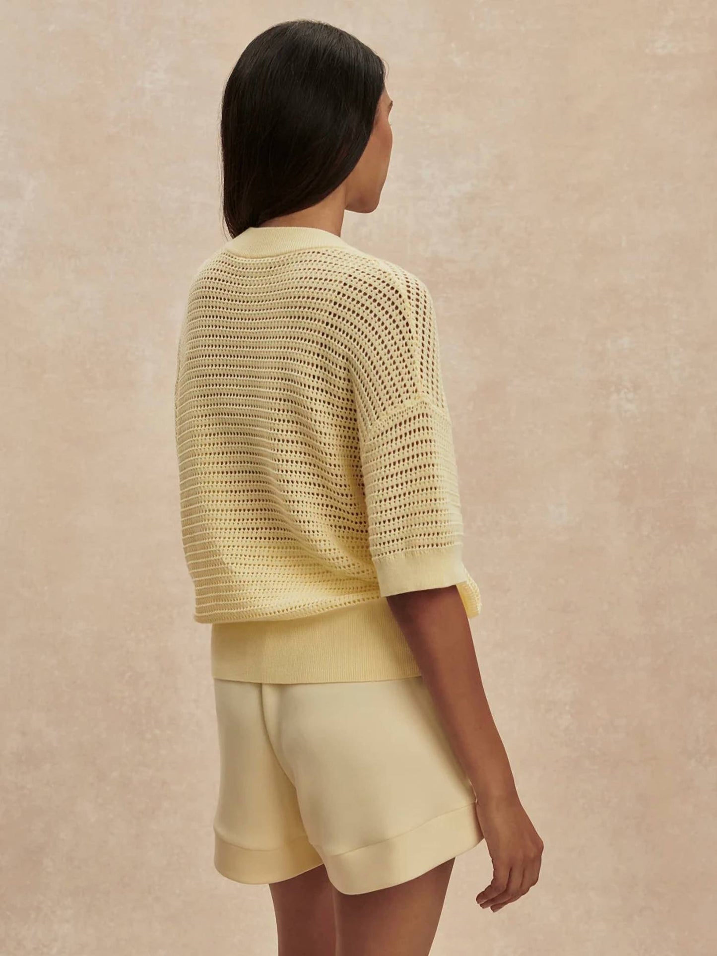 Varley - Callie Knit V-neck Top
