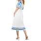 Thml - Embroidered Detail Midi Dress