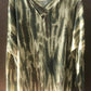 Blank - Women's Patterned Long Sleeve Top - Plus