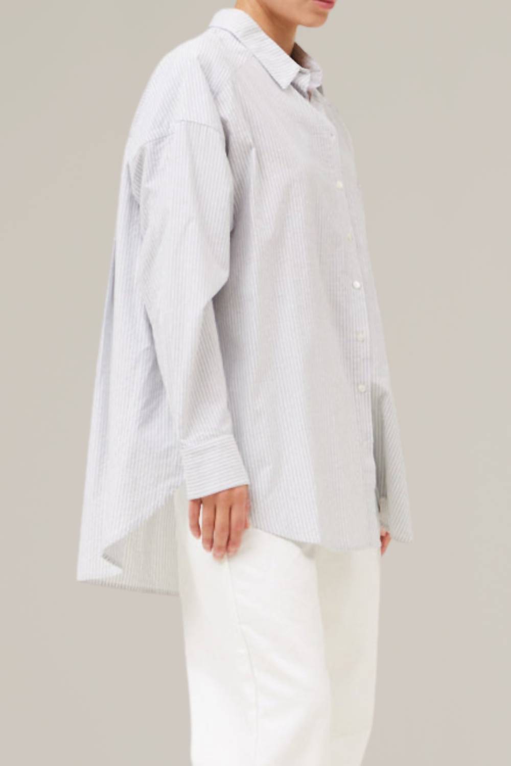 Grade & Gather - Oversize Button Down Shirt