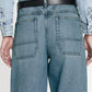 Frame - 90's Utility Loose Straight High Rise Jean