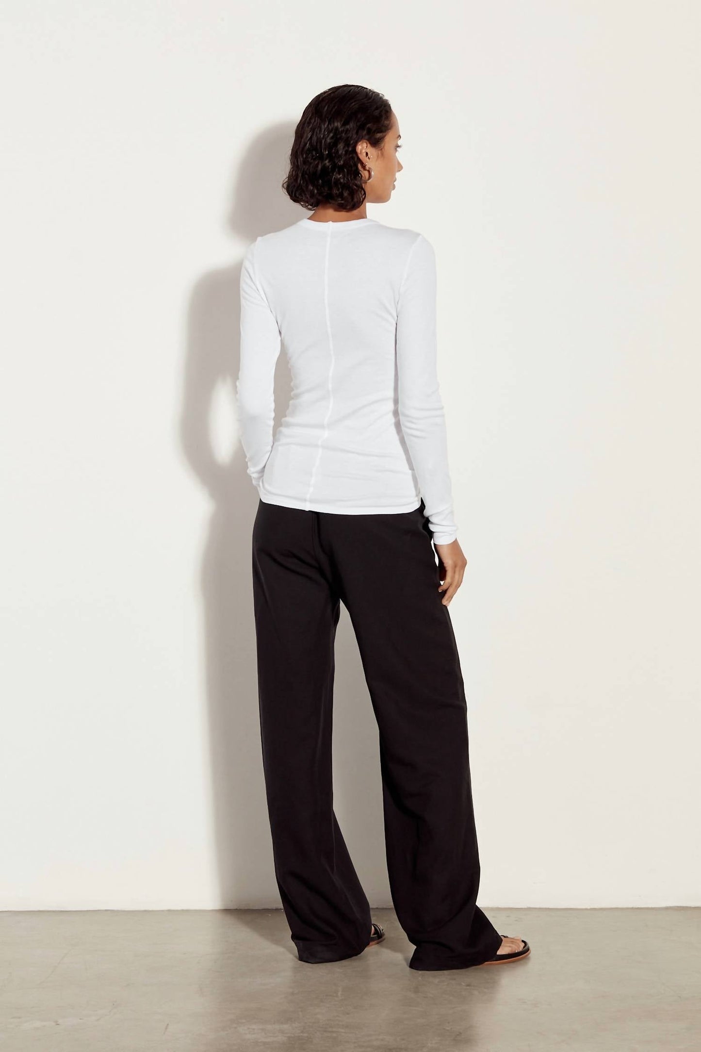 Enza Costa - SUPIMA COTTON L/S CREW