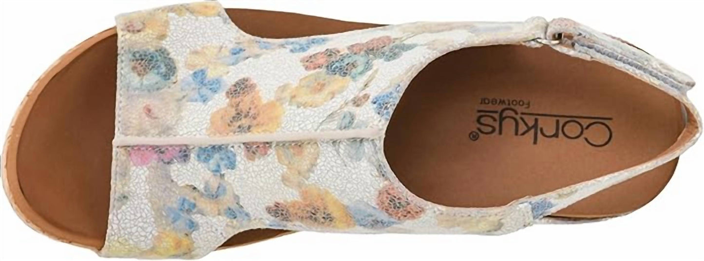 Corkys Footwear - महिलाओं के कार्ले वेज सैंडल