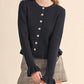&Merci - Coquette Ribbed Cardigan