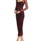 Amanda Uprichard - Cade Printed Body-con Midi Dress