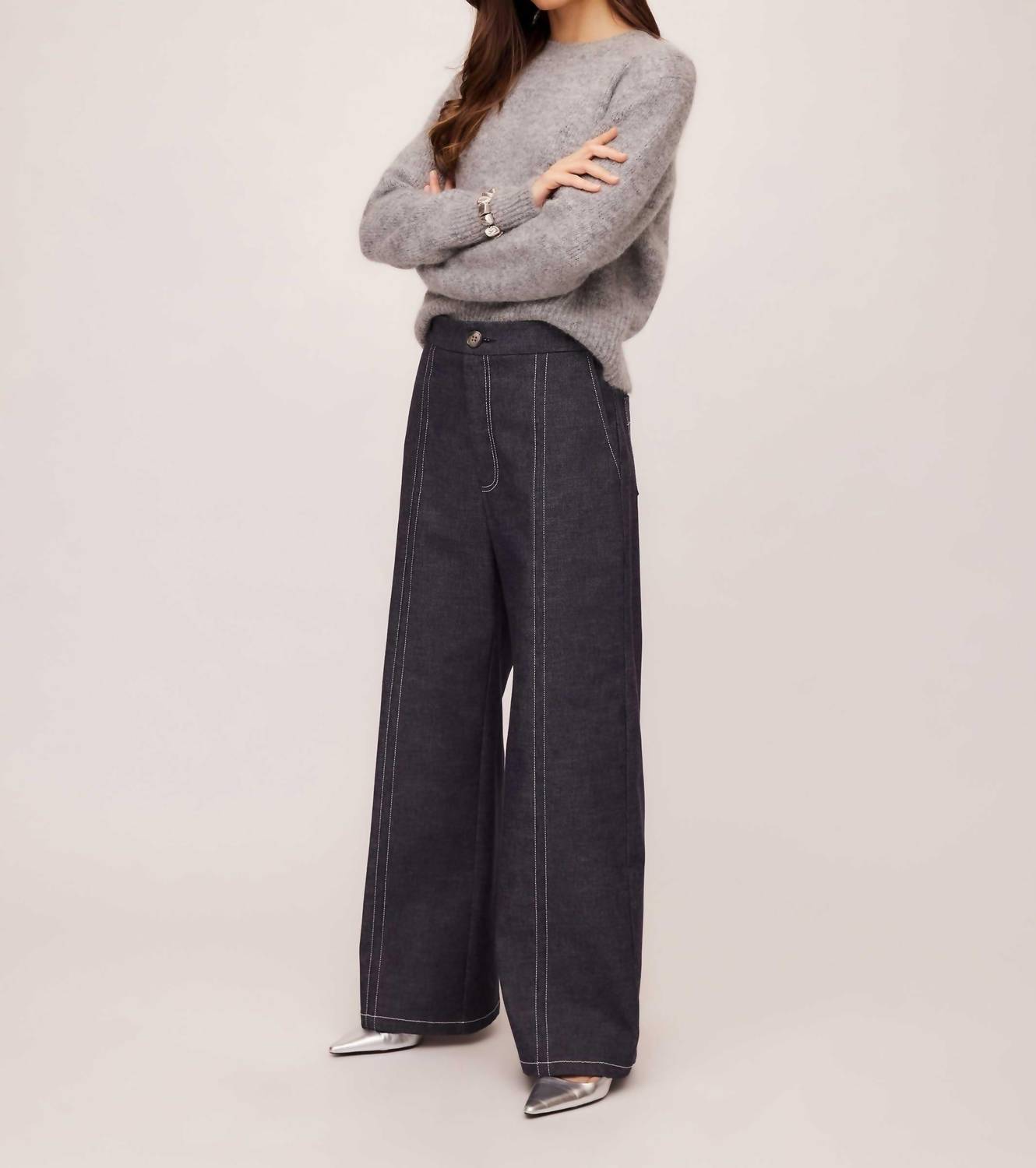 Fifteen Twenty - Miles Wide-leg Trouser Pants