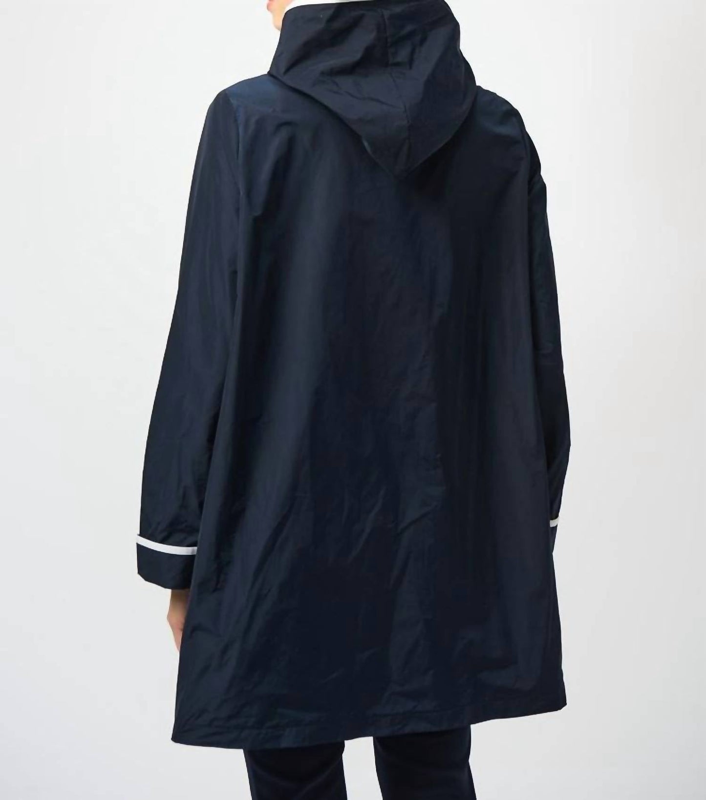 Joseph Ribkoff - Memory Hooded Trapeze Coat
