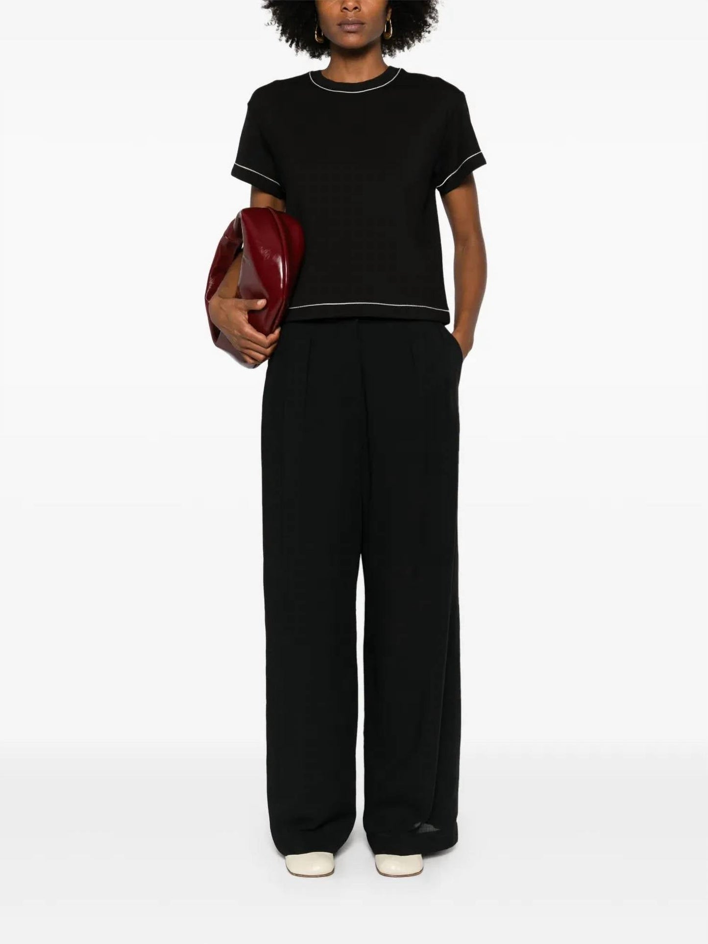Theory - Short Sleeve Stitch Tee