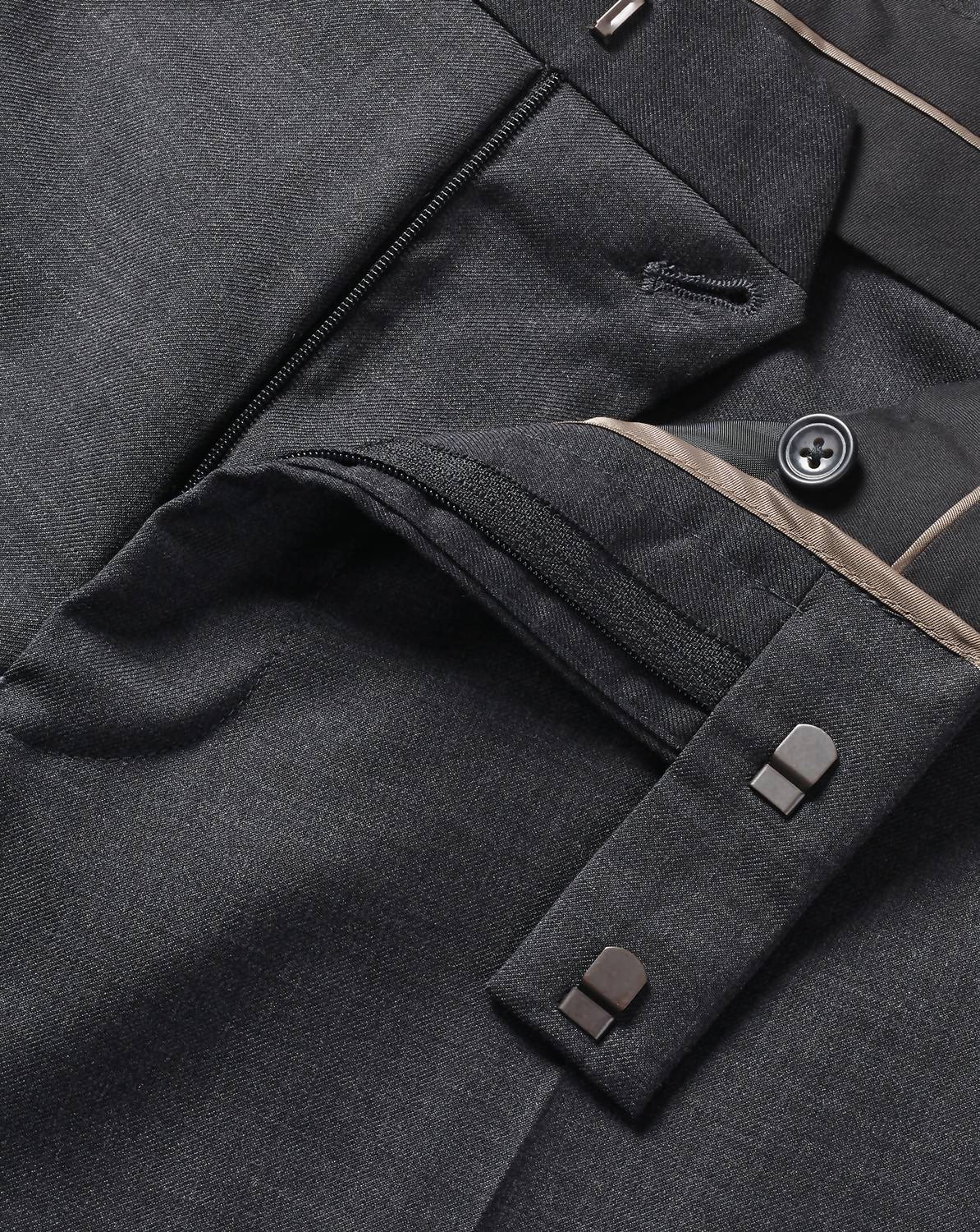 चार्ल्स ट्विरविट - नैचुरल स्ट्रेच टवील सूट पैंट्स