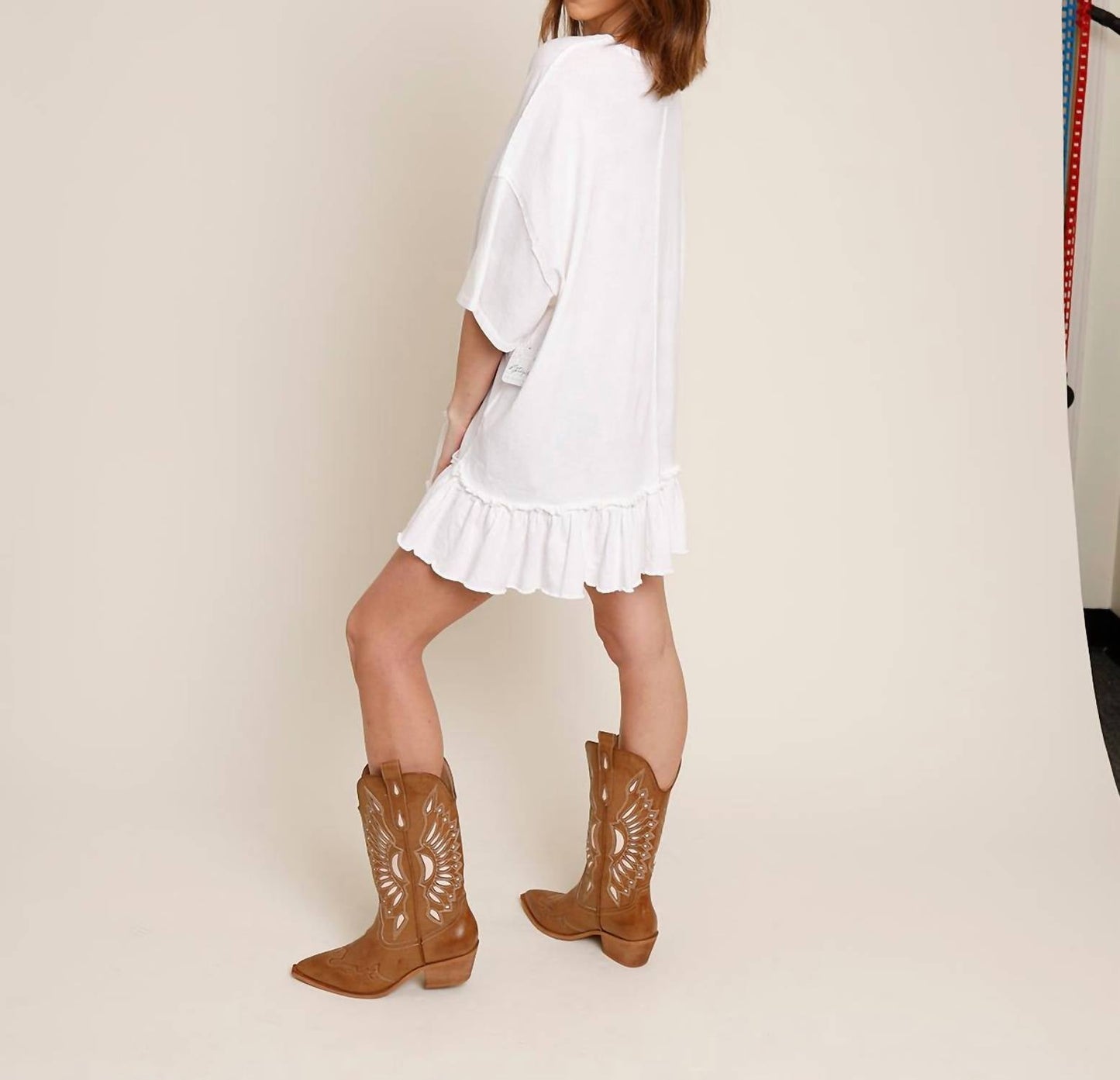 Free People - Ruffle Hem Tunic