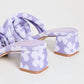 Larroude - Women's Laguna Floral Knit Sandal