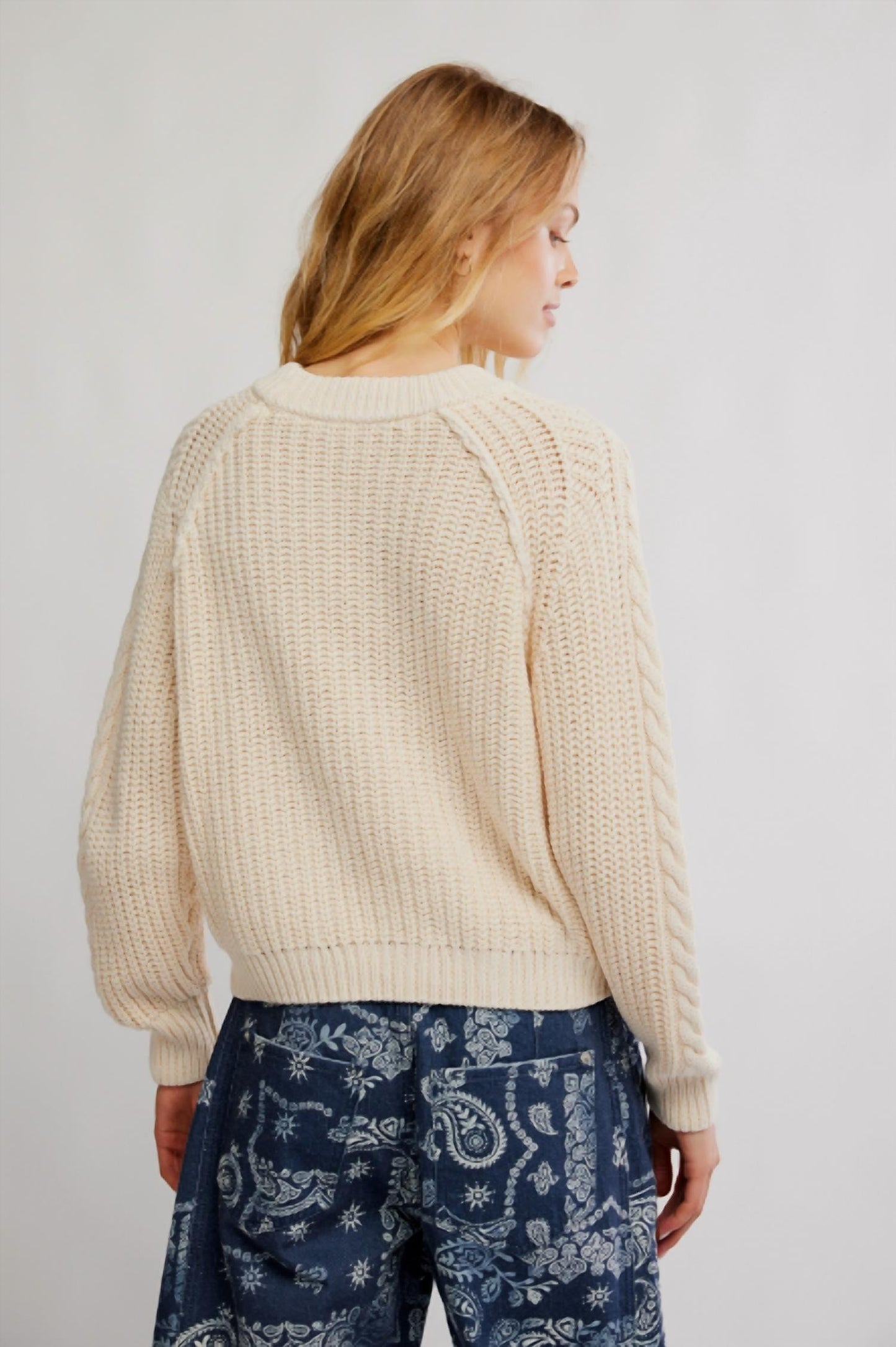 Free People - Frankie Cable Sweater