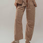 Urban Daizy - Railroad Striped Patch Pocket Utility Pants
