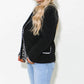 2.7 August Apparel - Rickrack Edge Blazer