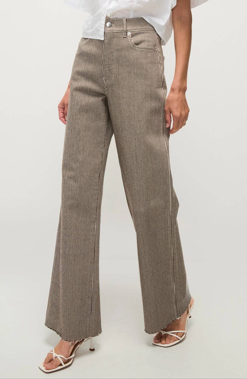 Veronica Beard - Taylor High Rise Wide Leg Jean