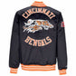 Mitchell & Ness - यूनिसेक्स एनएफएल सिनसिनाटी बेंगल्स हैवीवेट जैकेट