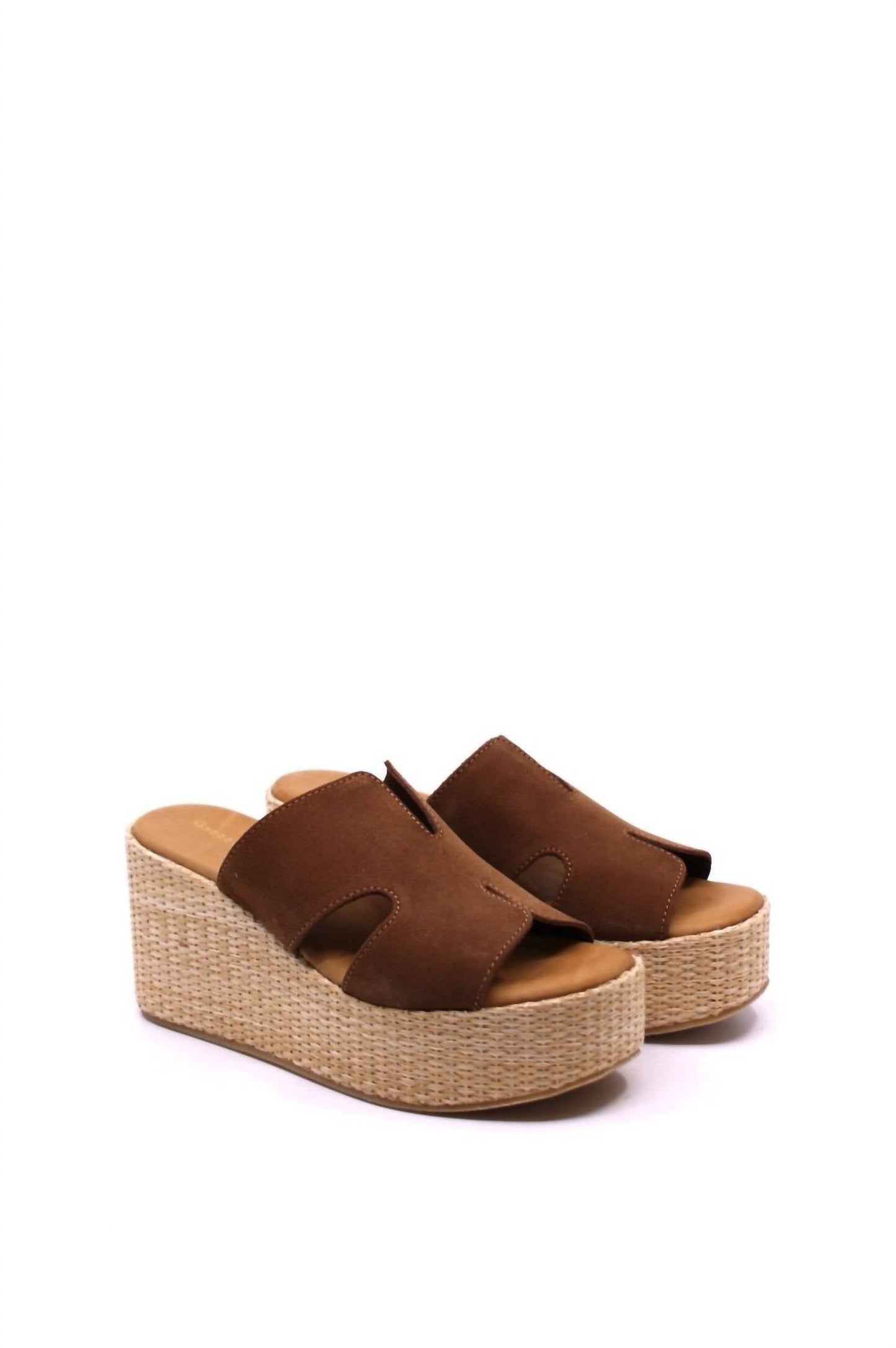 Chocolat Blu - Women's Jamie Raffia Slides