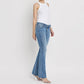 Vervet By Flying Monkey - Mid Rise Raw Hem Bootcut Jeans
