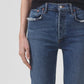 Agolde - Riley Long High Rise Stretch Straight Jean