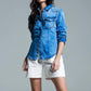 Q2 - Chambray Pearl Snap Shirt