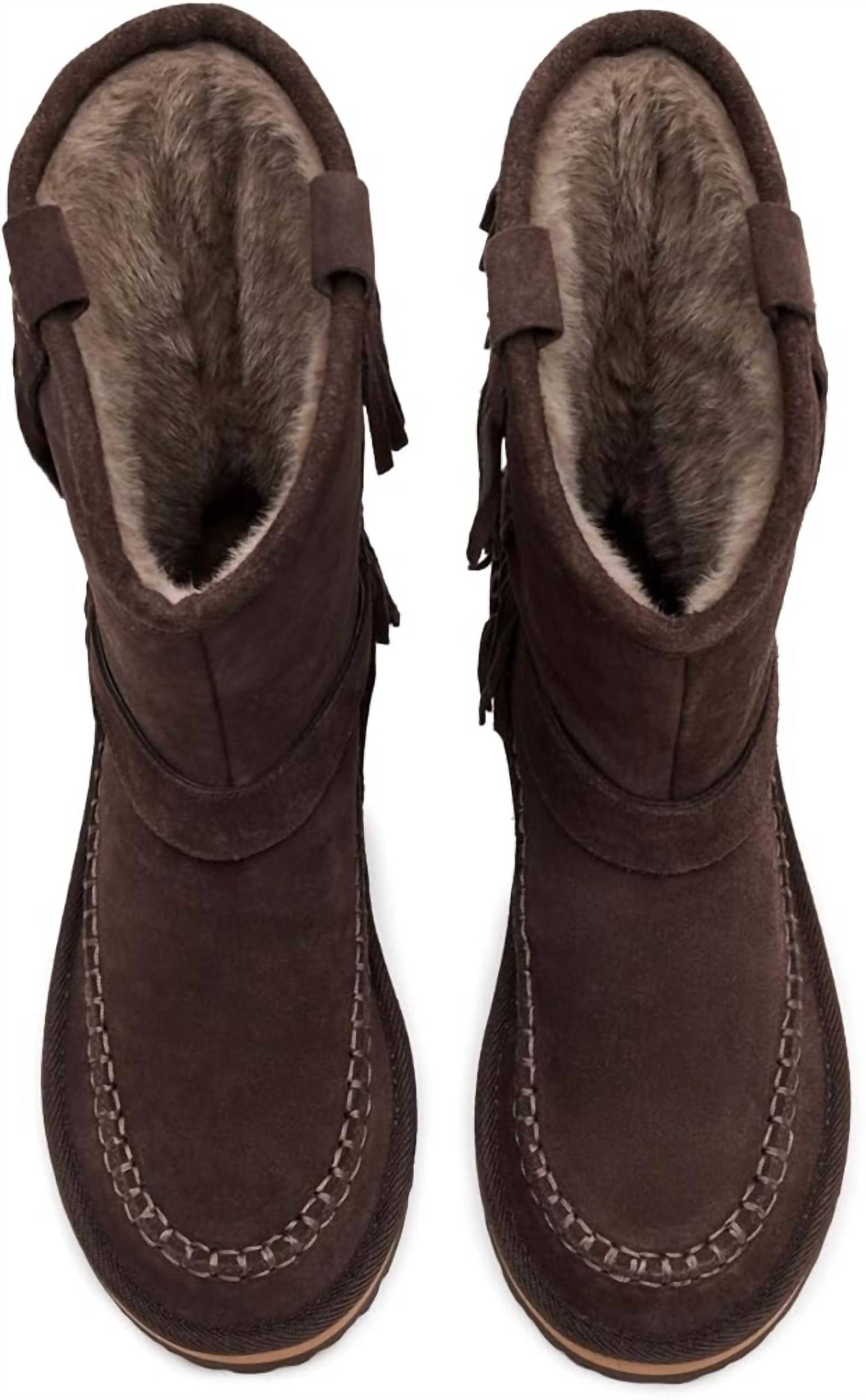 Free People - Women's Faye Fringe Pull On Boots