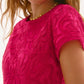 Joseph Ribkoff - Embroidered Mesh A-line Dress