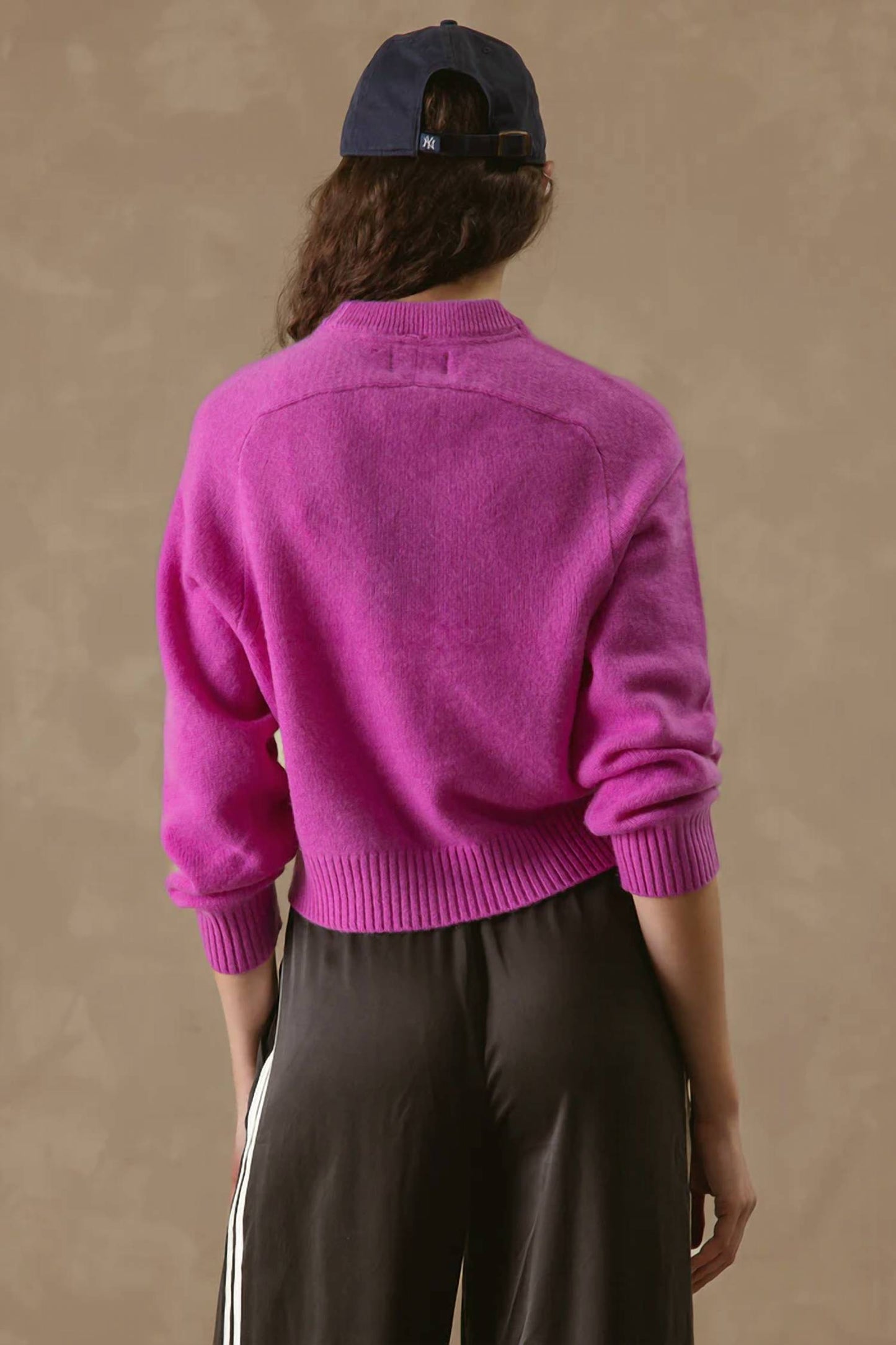 27 Miles Malibu - Alyson Cropped Cashmere Crewneck Sweater