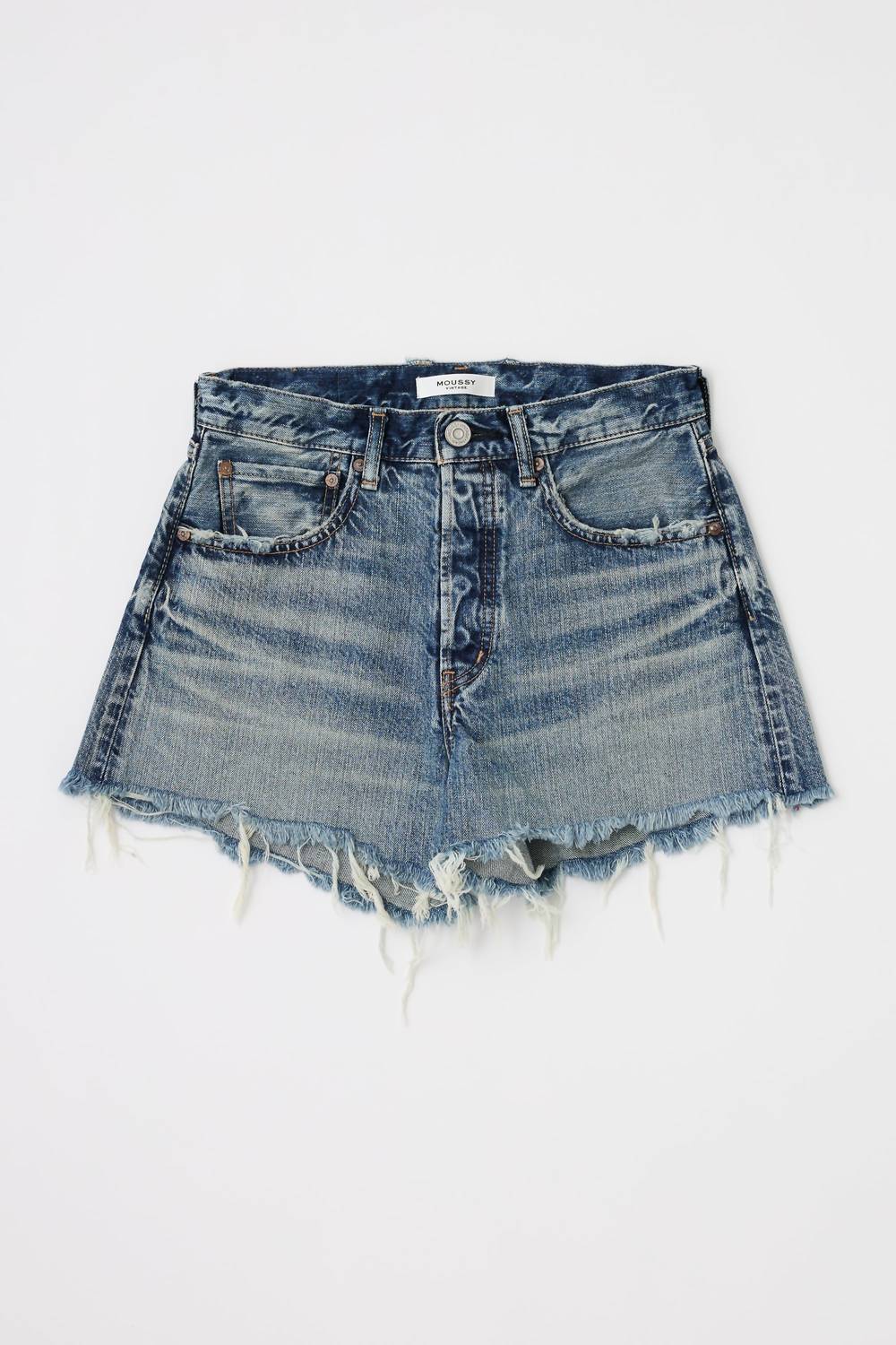 Moussy - Mv Brightwaters High Waist Jean Shorts