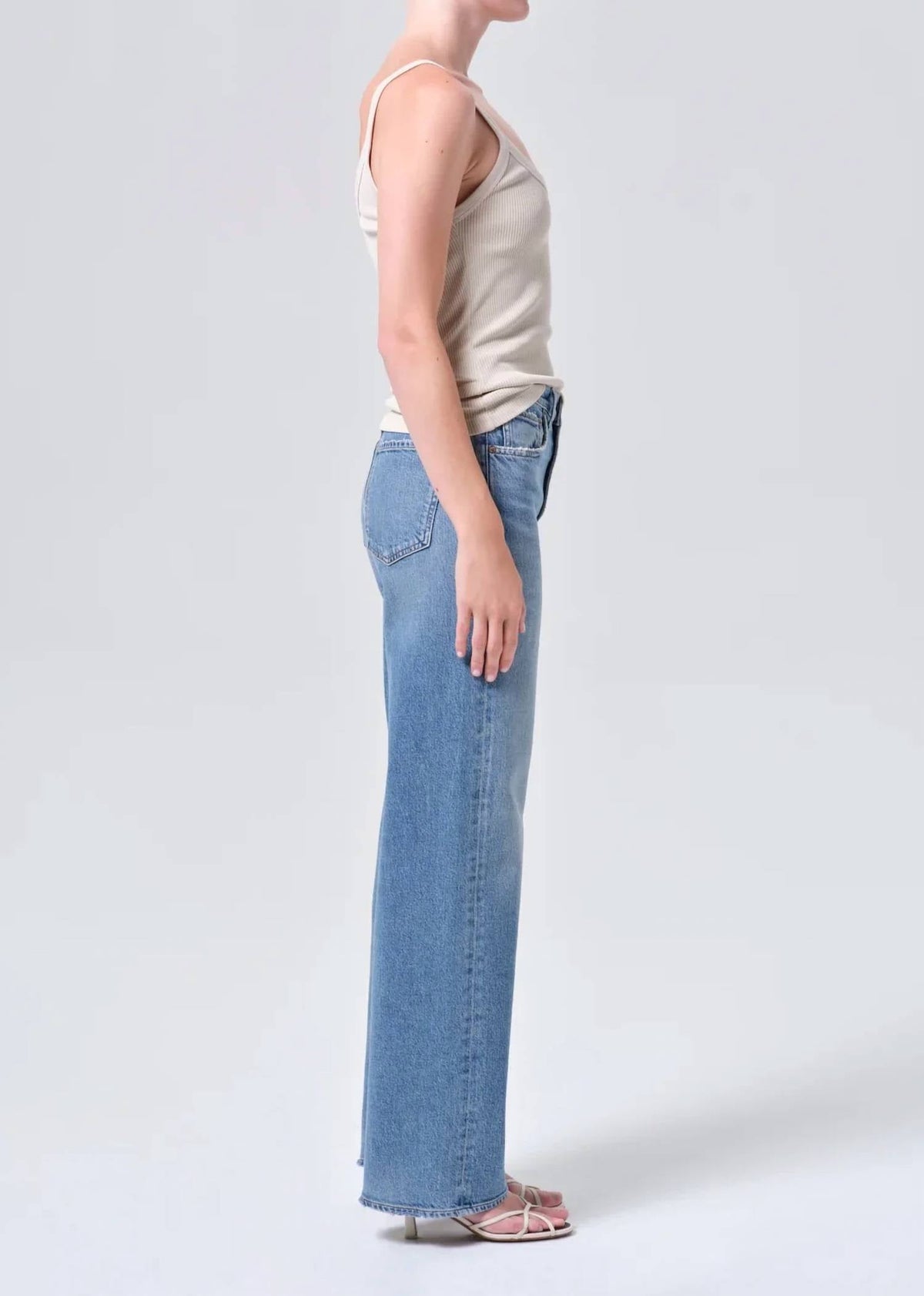 Agolde - Women's Ren Wide Leg Jeans