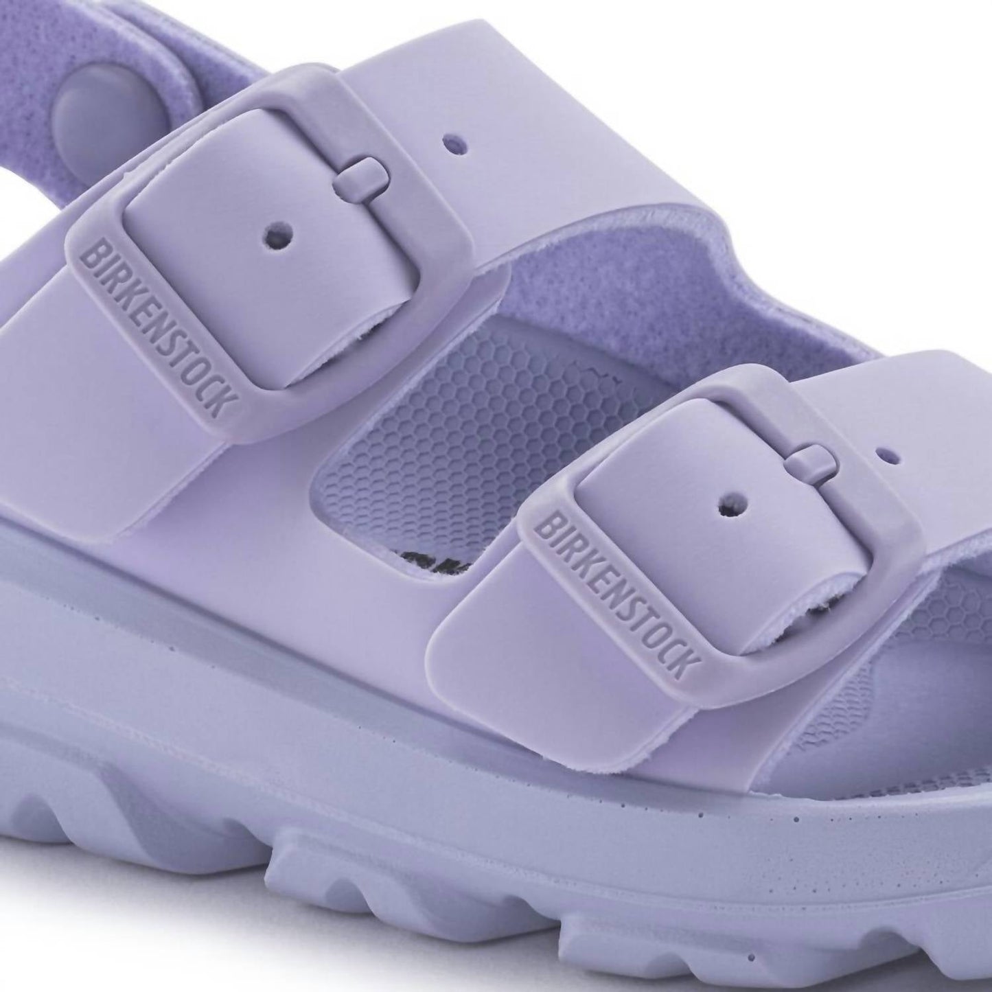 Birkenstock - बच्चों के मोगमी बिर्को-फ़्लोर सैंडल