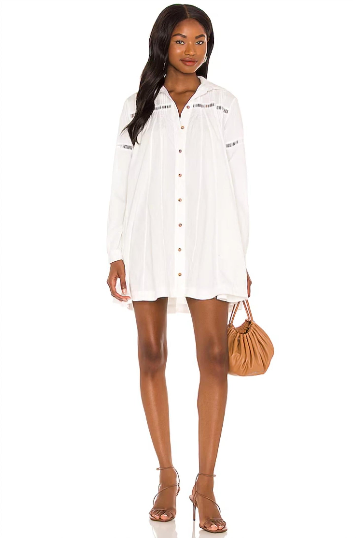 Free People - Kennedy Mini Shirt Dress